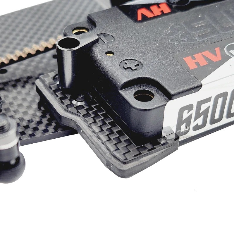RC MAKER GeoCarbon Standard Battery Mount Set for Awesomatix A800R