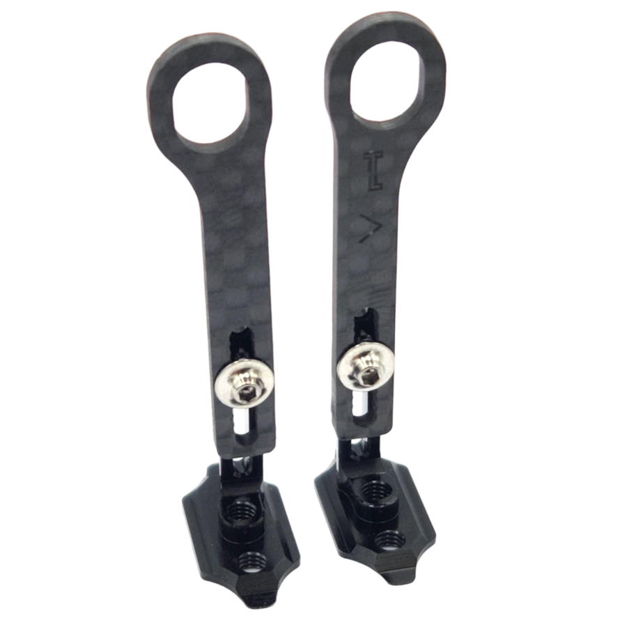 RC MAKER Aluminum "ULTRA LITE" for Horizontal Body Posts (Base Part)
