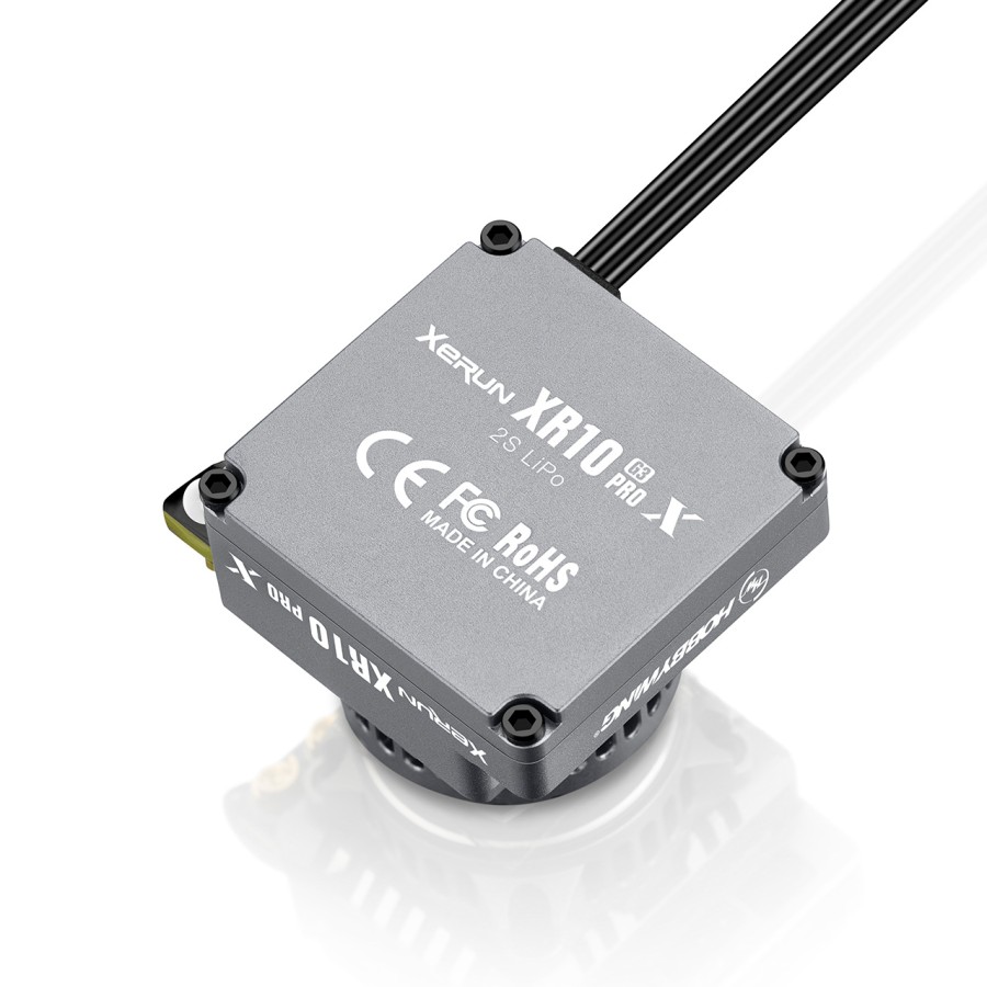 Hobbywing XeRun XR10 Pro G3X 160A Brushless Fahrtenregler ESC - Grau