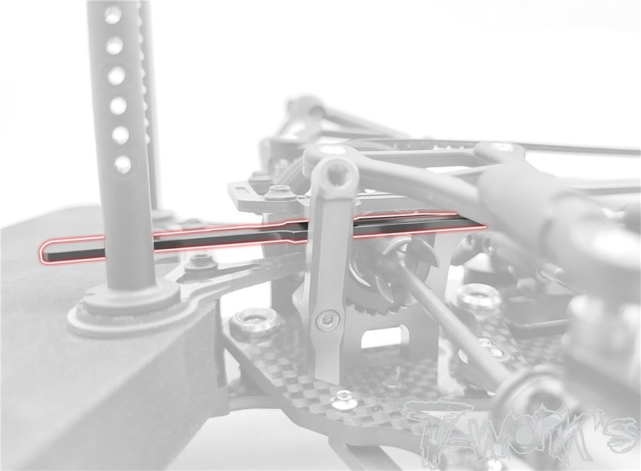 T-Work`s Upper Arm Flat Nuts Tool for Mugen MTC2