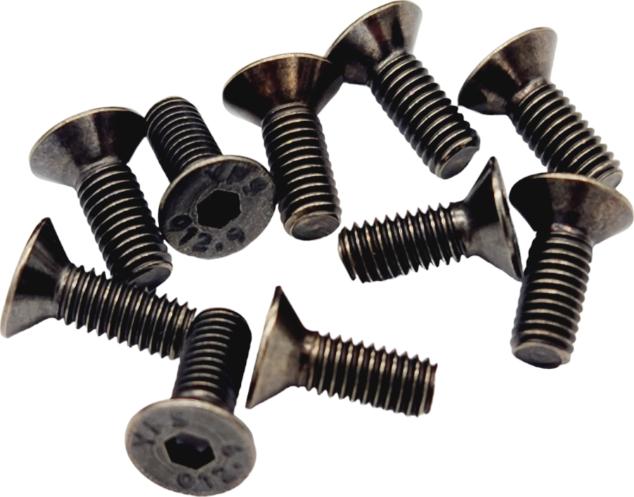 RC MAKER M3 x 8mm Flat Head Screw (10)