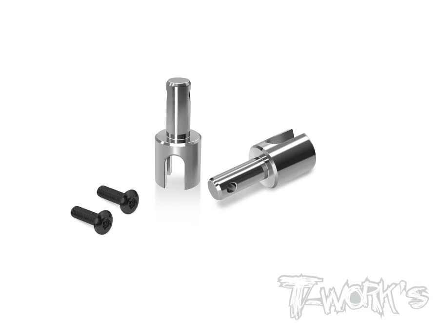 T-Work`s Titanium Differential Outdrives for Xray X4-2023 with BB Driveshafts