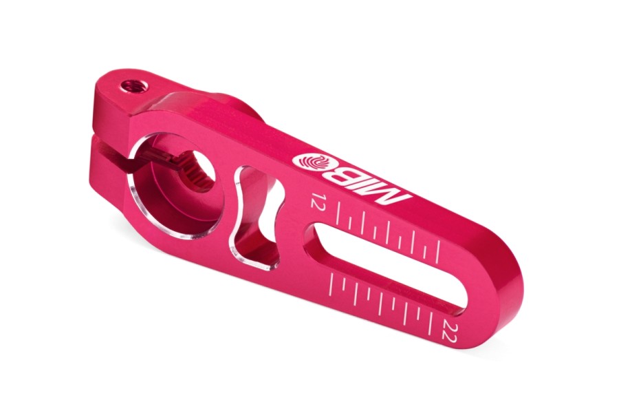 MIBO Aluminum Servohorn 25T Adjustable 12-22mm - Red