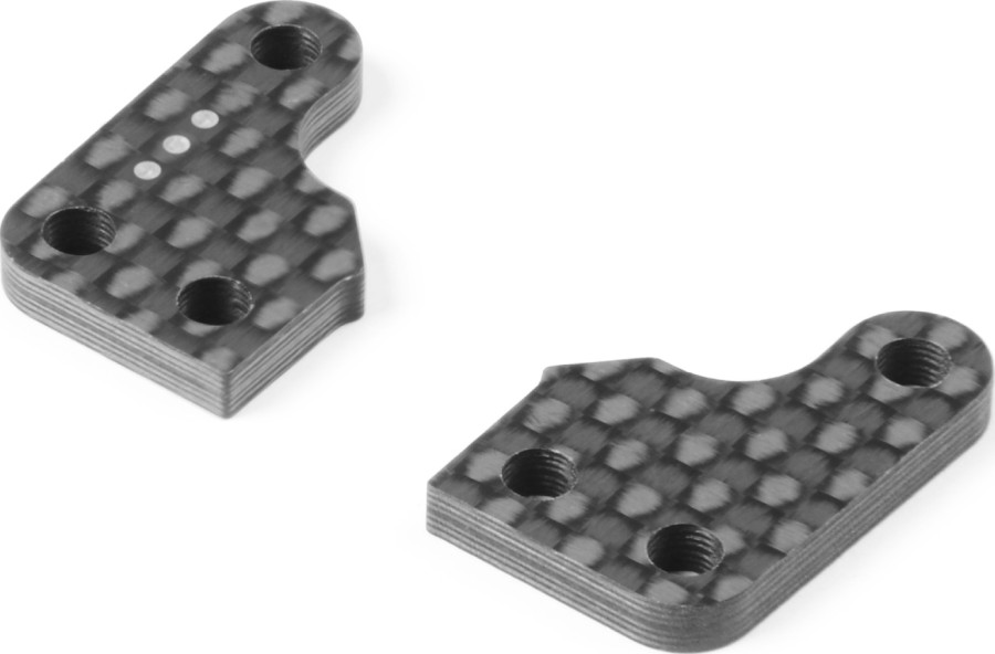 Xray XB2-2024 Kohlefaserarm für Lenkhebel - 3 Dots (2)