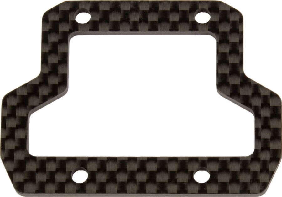 Team Associated RC10B74 Carbon Center Bulkhead Brace (1)