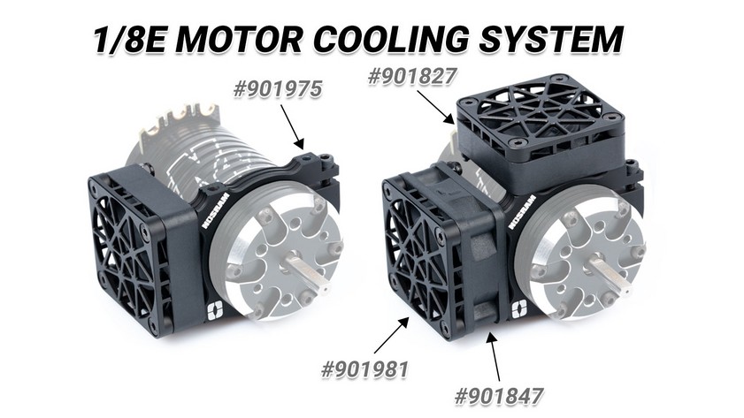 Nosram Super HighRev Motor Cooling Fan 40x40x15mm