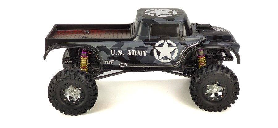Mon-Tech Pick-Up R Crawler Clear Body