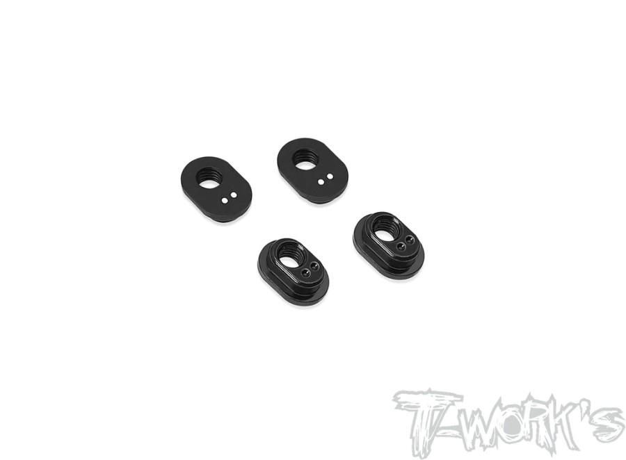 T-Work`s Caster Adjust Bushing D2 (1.5/4.0/4.5 degrees) for Xray X4 (4)