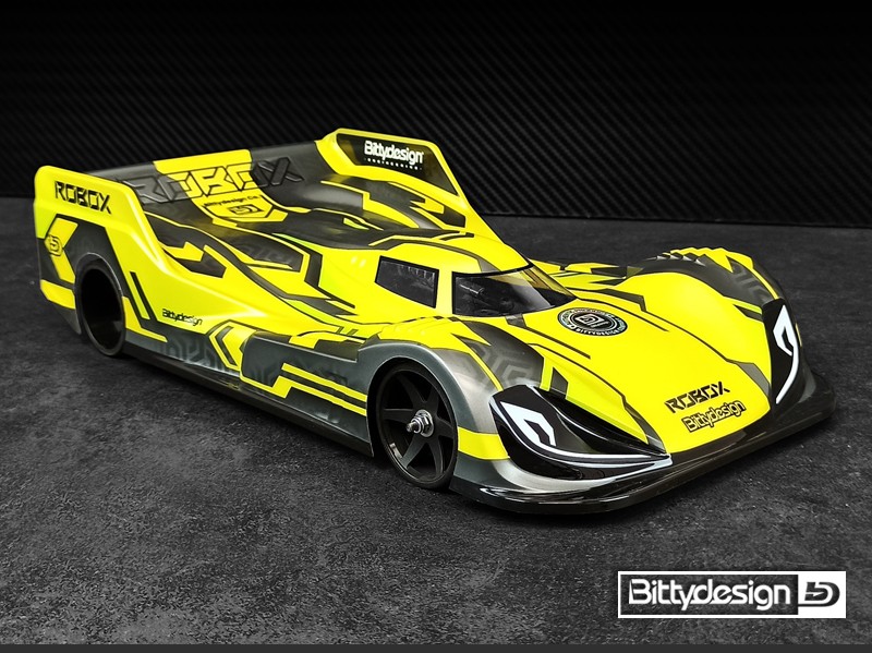 Bittydesign ROBOX 1:12 Onroad Clear Body - Lightweight