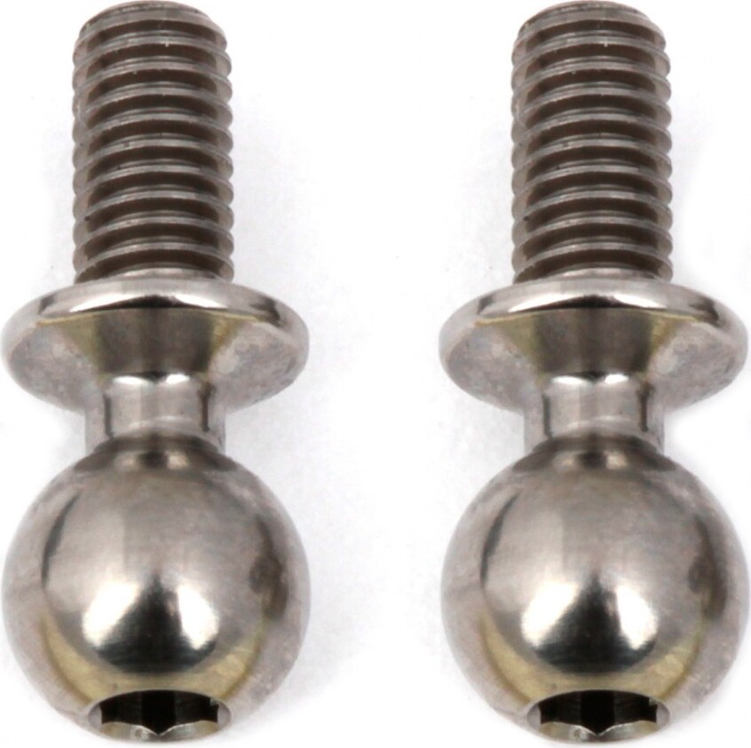 Team Associated FT HD Ti Ballstuds, 6mm